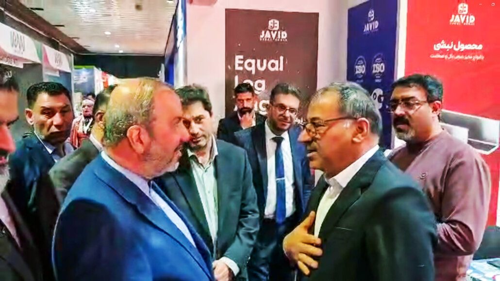 🤝حضور سفیر جمهوری اسلامی ایران در غرفه مجتمع فولاد جاويد بناب